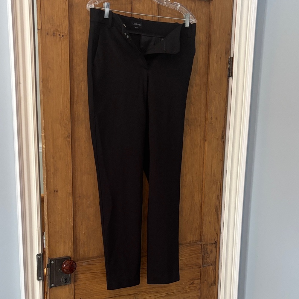 Talbots Black Dress Pant Size 10